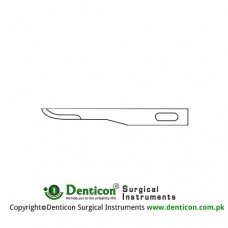 Micro Scalpel Blade No. 67 Pack of 25 Stainless Steel,